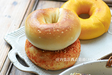 郑州巧克氏贝果面包培训班